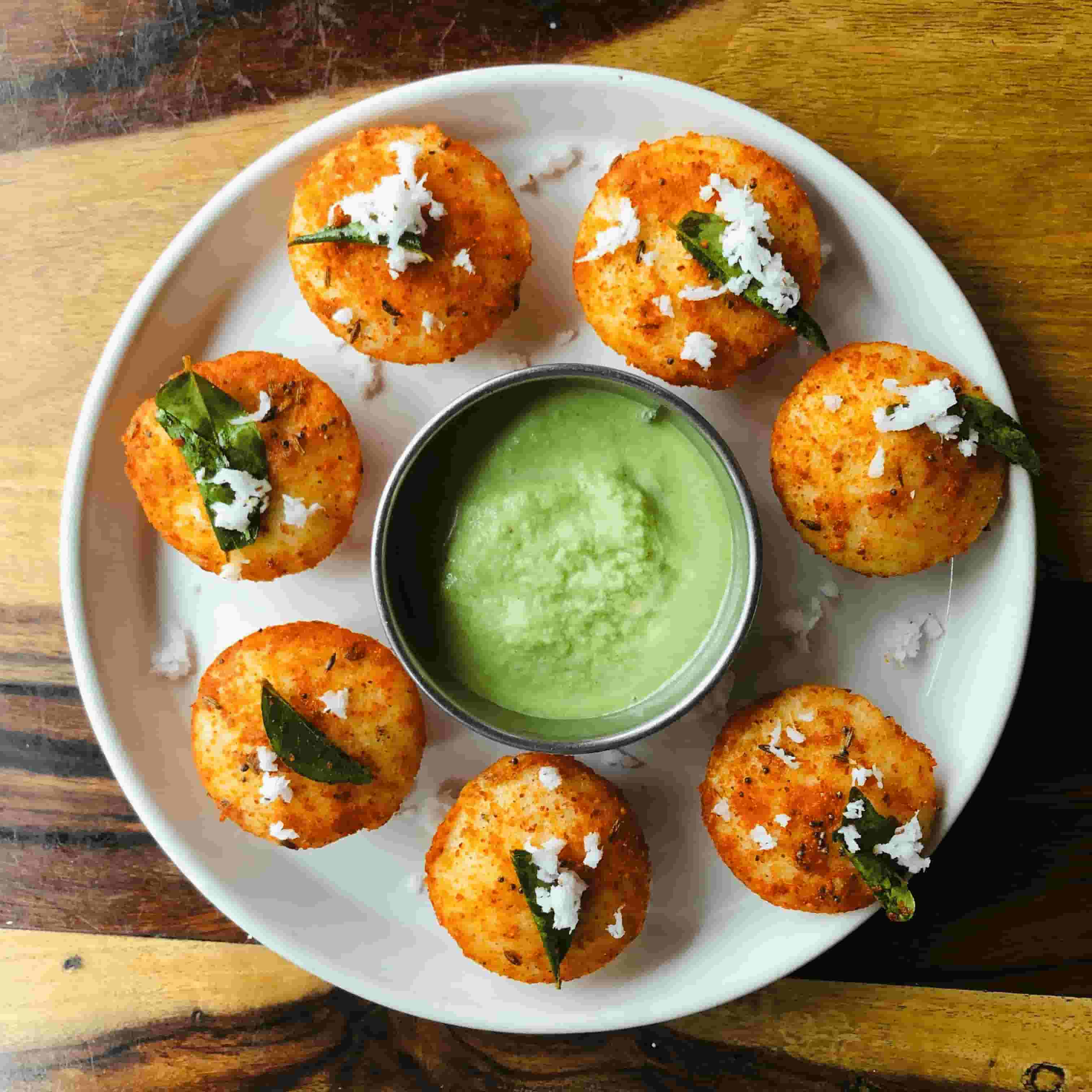 Photo of beautifully arranged food